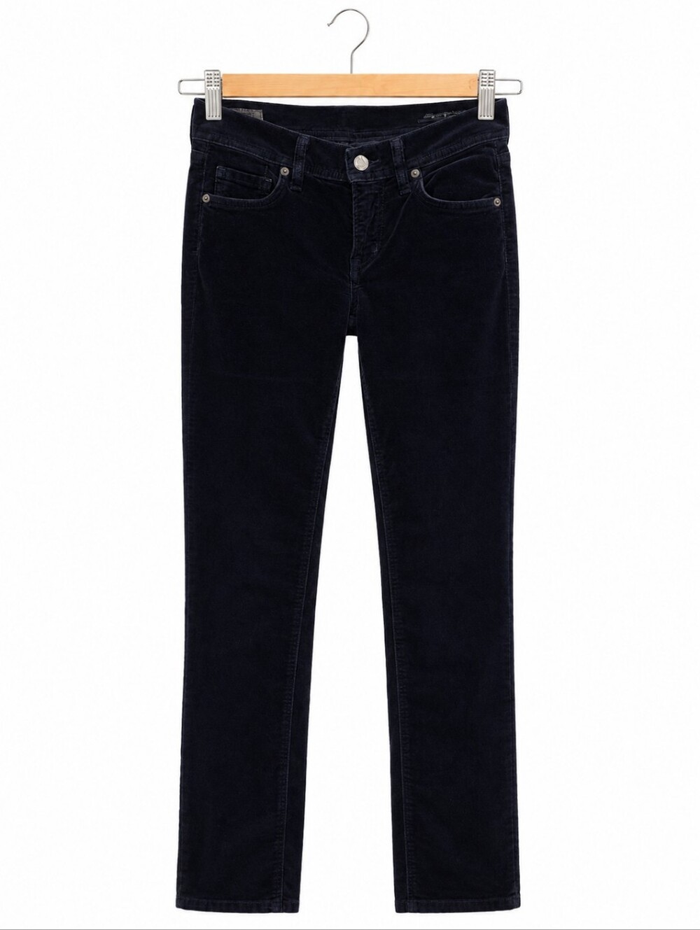 Citizens of Humanity Velvet Skinny Pants – Women’s Size 25 – Dark Navy/Black USA